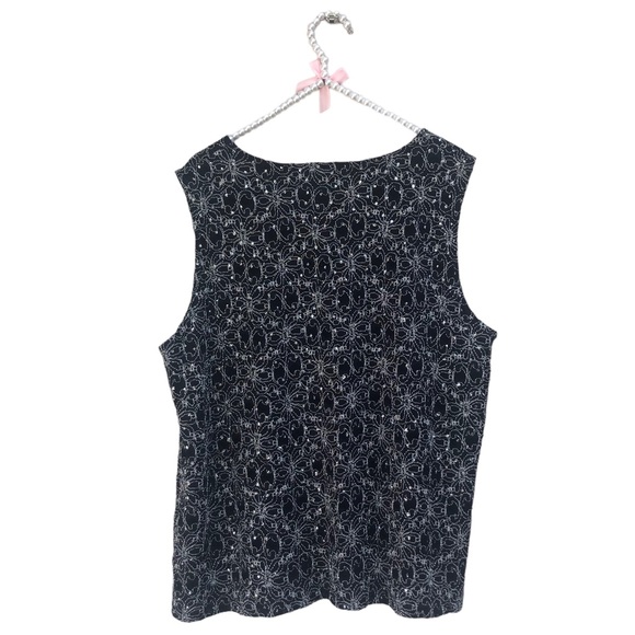 Studio C Sparkly Tank Top size 14 - Picture 5 of 8